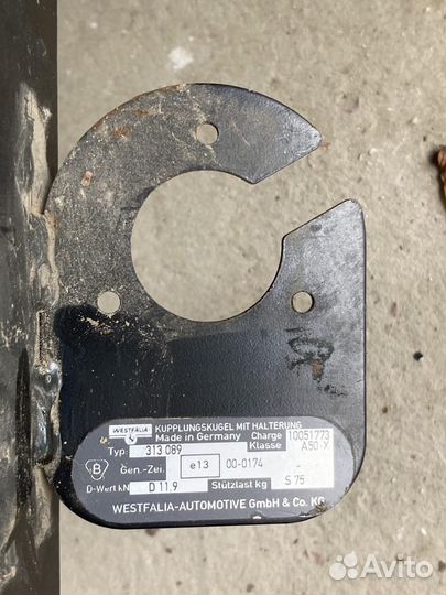 Фаркоп на Mercedes Benz Vito 638 Vestfalia