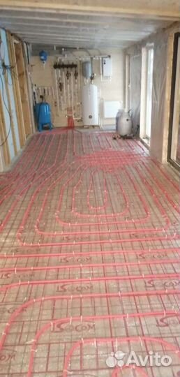 Монтаж отопления и водоснабжения