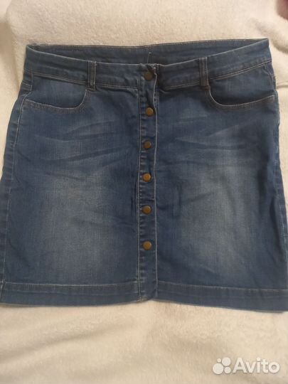 Юбка джинсовая