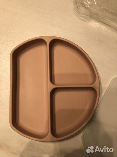 Порционная силиконовая тарелка