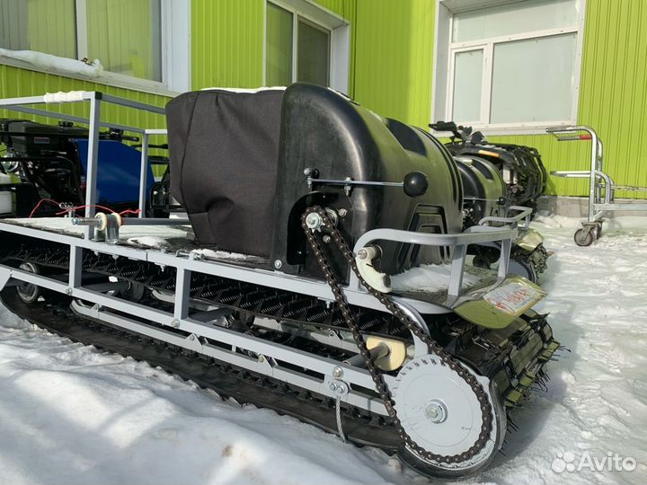 Мотобуксировщик Ураган сибирь 15 л.с