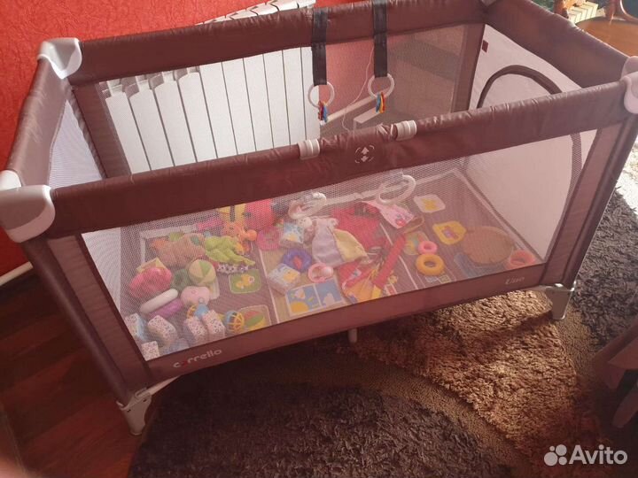 Манеж детский складной