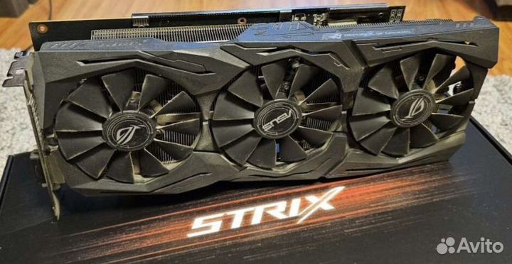 Видеокарта Asus Rog Strix RX-580 O8G Gaming 8Gb