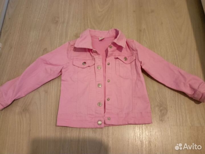 Джинсовка для девочки 104