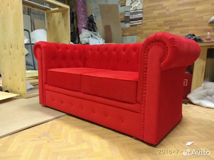 Перетяжка мягкой мебели. Изготовление на заказ