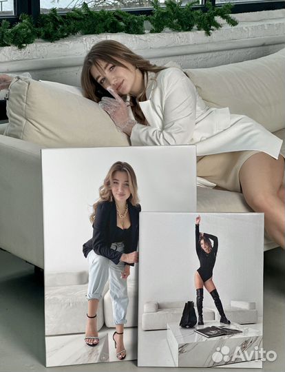 Портреты на холсте