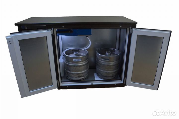 Кегератор на 2 кеги по 50 л, камера холодильная