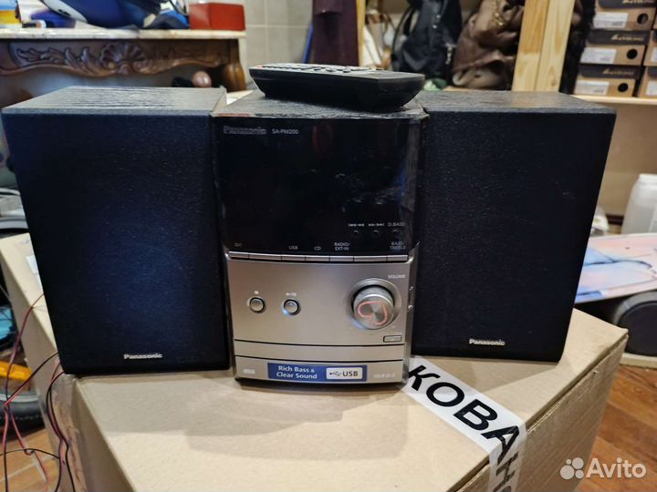 Музыкальный центр panasonic sa pm 200