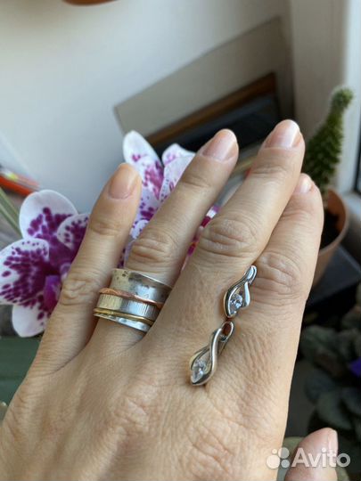 Серебряные серьги