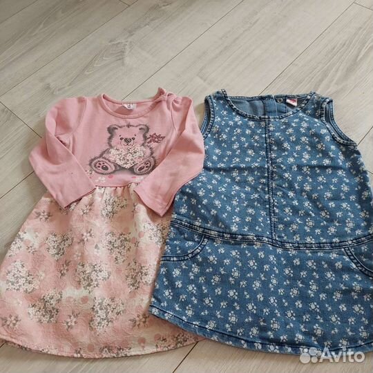 Пакет вещей для девочки 80-86