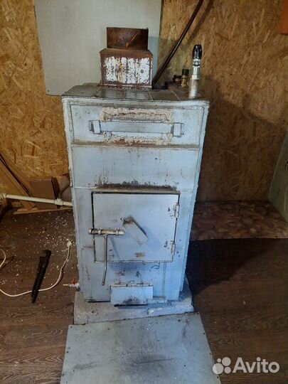 Твердотопливный котел Попова 18 кВт, б/у