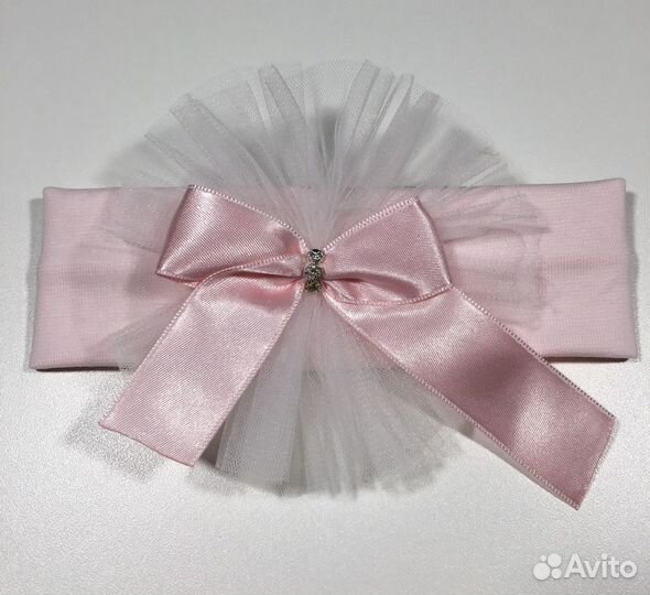 Набор на выписку для девочки розовый