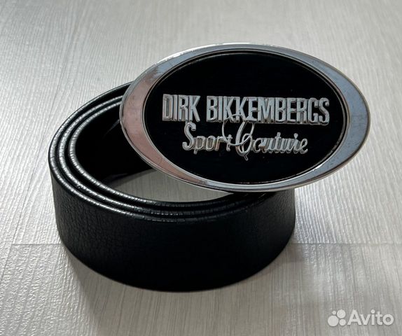 Dirk bikkembergs ремень кожаный оригинал