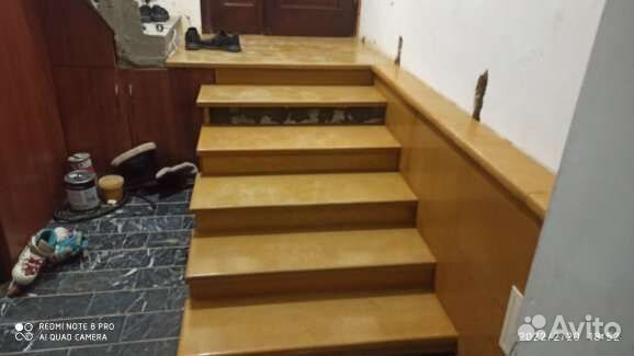 Укладка ступеней