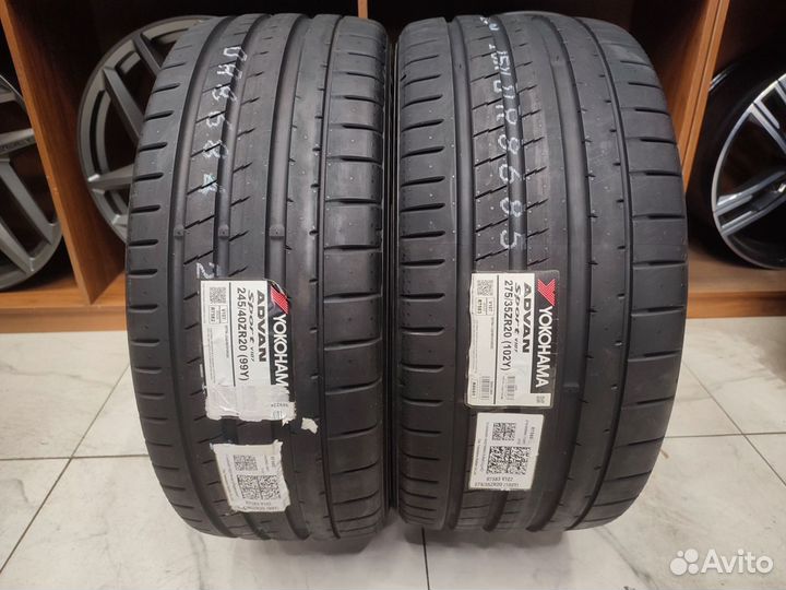 Yokohama Advan Sport V107 245/40 R20 и 275/35 R20 102Y