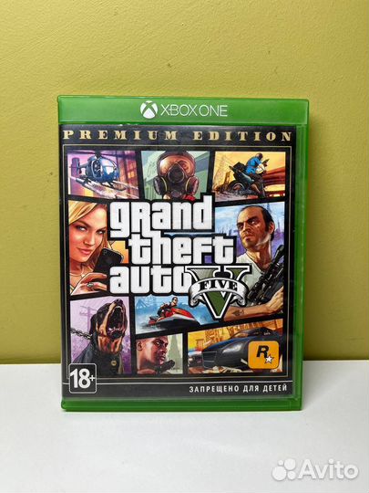 Диск Xbox One GTA5 V игра русский