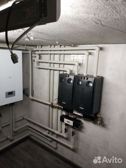 Отопление, водоснабжение дома под ключ