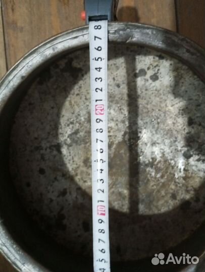 Казан старинный медный на 13 литров