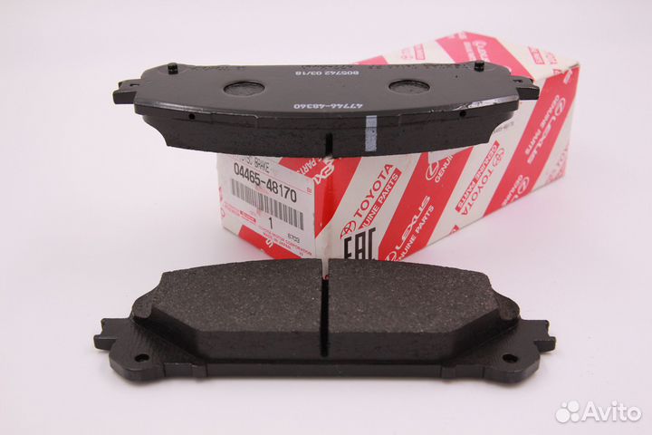 Передние колодки Lexus RX Toyota Highlander