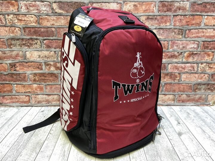 Сумка-рюкзак Twins Special красно-черный