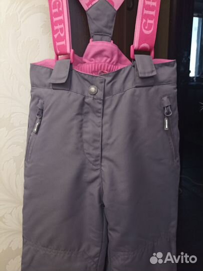 Штаны утепленные для девочки 110