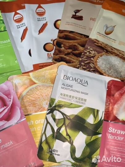 Маски,патчи,помады,пудра,кушон,блески