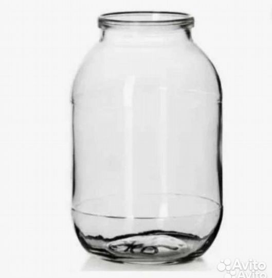 Трехлитровые стеклянные банки