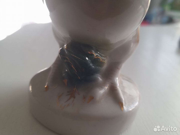 Статуэтка цыплёнок.фарфор.ссср