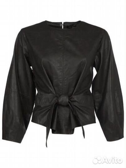 Блузка из эко-кожи love republic