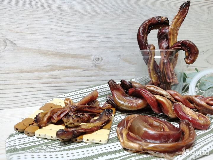 Натуральные сушёные лакомства для собак