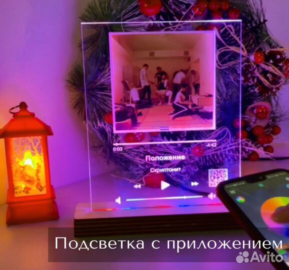 Рамка с живым фото