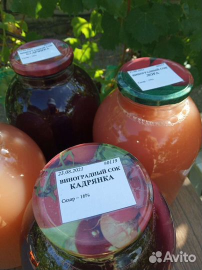 Домашний виноградный сок
