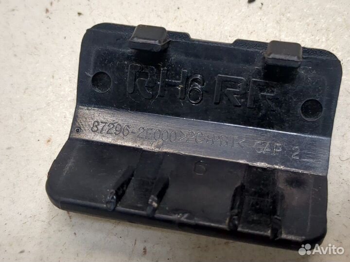 Накладка рейлинга левая передняя Hyundai Tucson 1, 2008