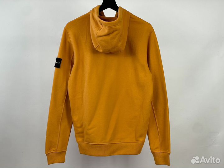 Hoodie Stone Island Zip Rust 23FW
