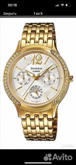Часы Casio Sheen