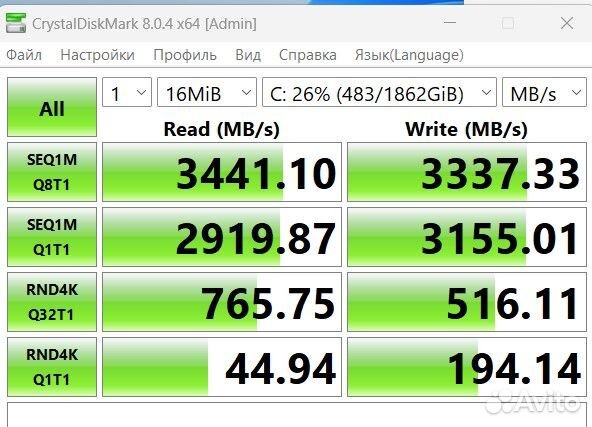 M.2 NVMe SSD Kingston NV2 на 2TB