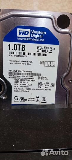 Wd blue 1tb 10ealx