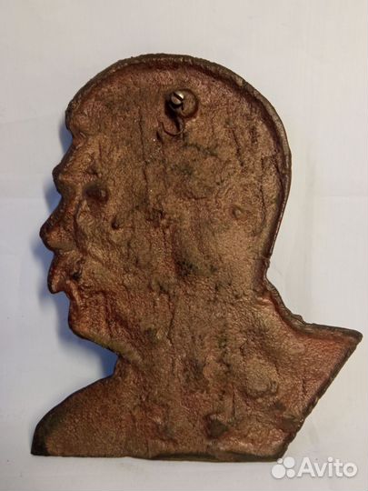 Барельеф Иосиф Сталин. Бронза СССР