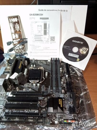 Мат.плата Gigabyte GA-B250M-D3H
