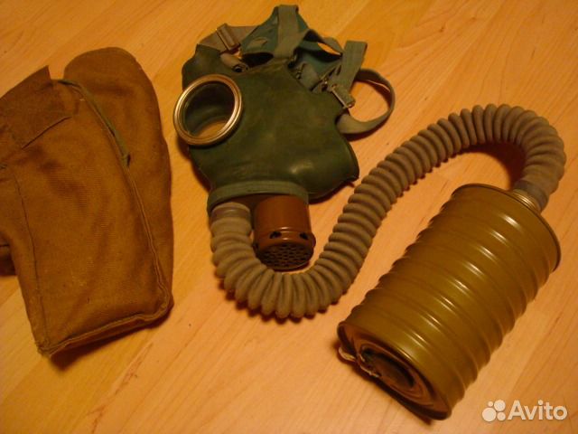 Противогаз армейский новый из СССР