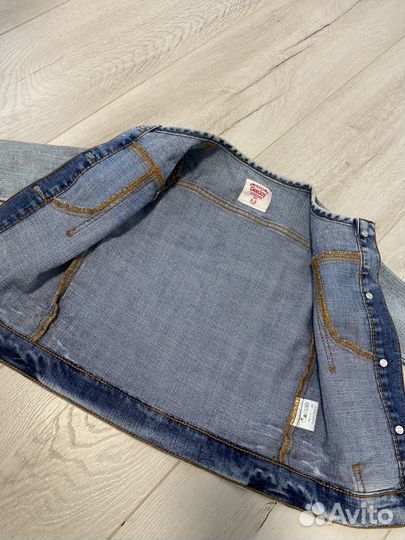 Джинсовая куртка для девочки