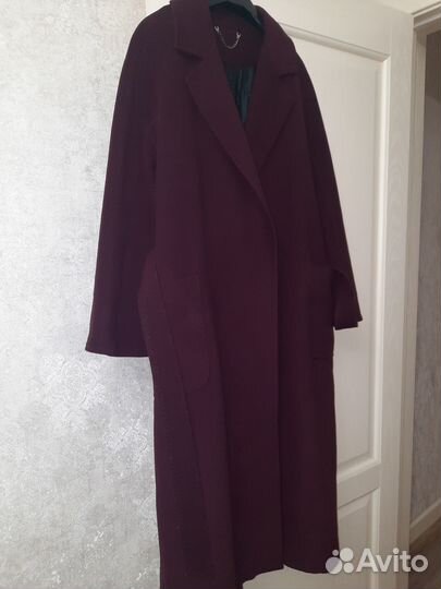 Пальто женское демисезонное 46 48 длинное