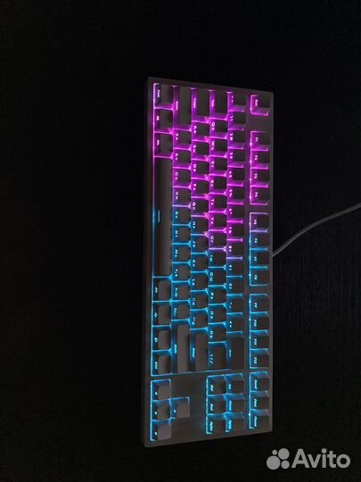 Игровая клавиатура dark project kd87a белая