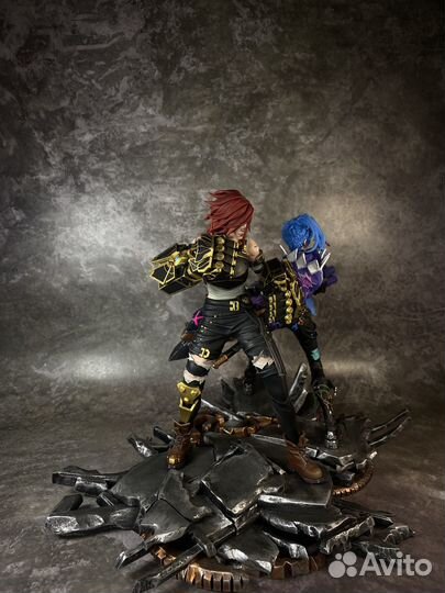 Диорама Arcein Jinx и Vi