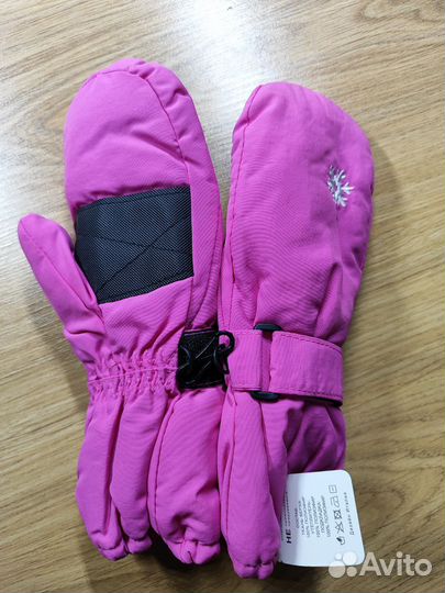 Варежки краги детские 6-8 лет