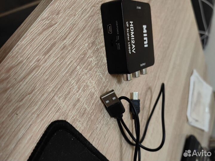 Переходник Hdmi на AV (hdmi2AV UP Scaler 1080P)