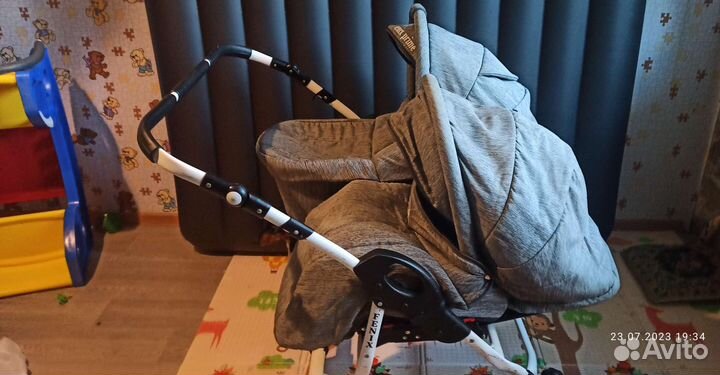 Коляска для двойни или погодок 2в1