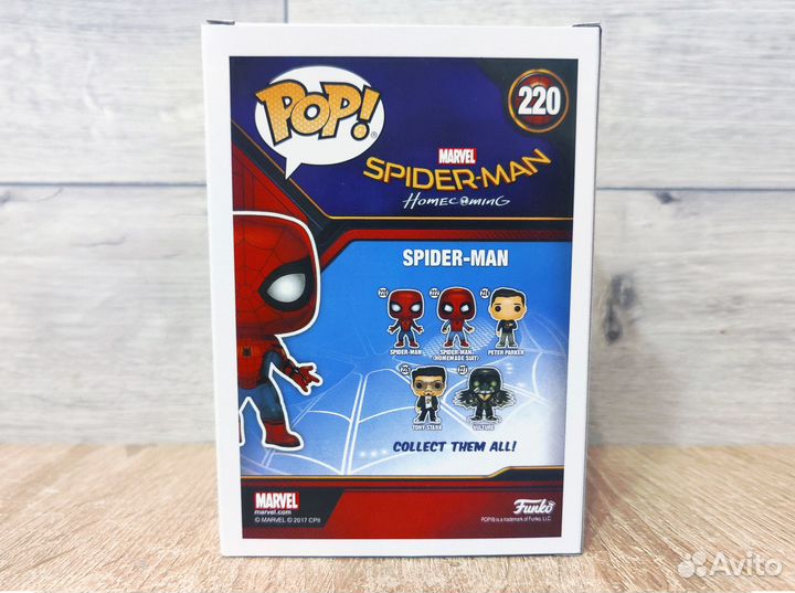 Funko Pop Человек-паук - Spider-Man №220 Marvel