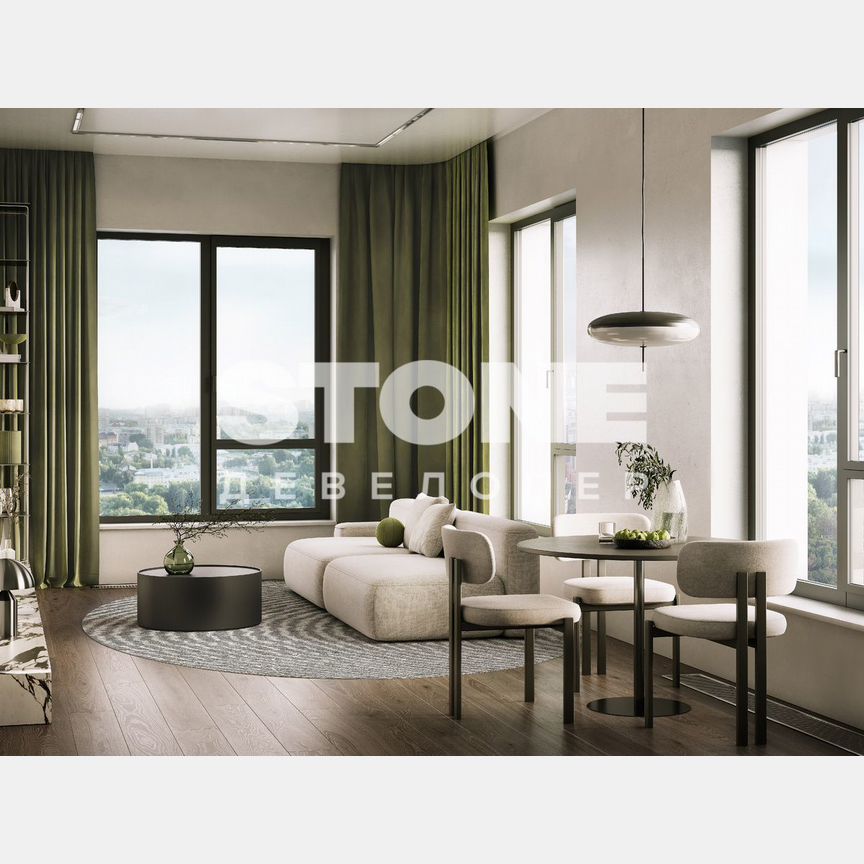 2-к. квартира, 54,2 м², 8/28 эт.