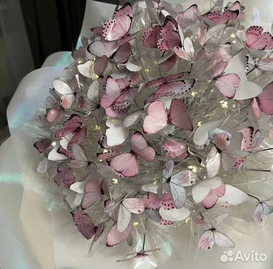 Букеты из бабочек